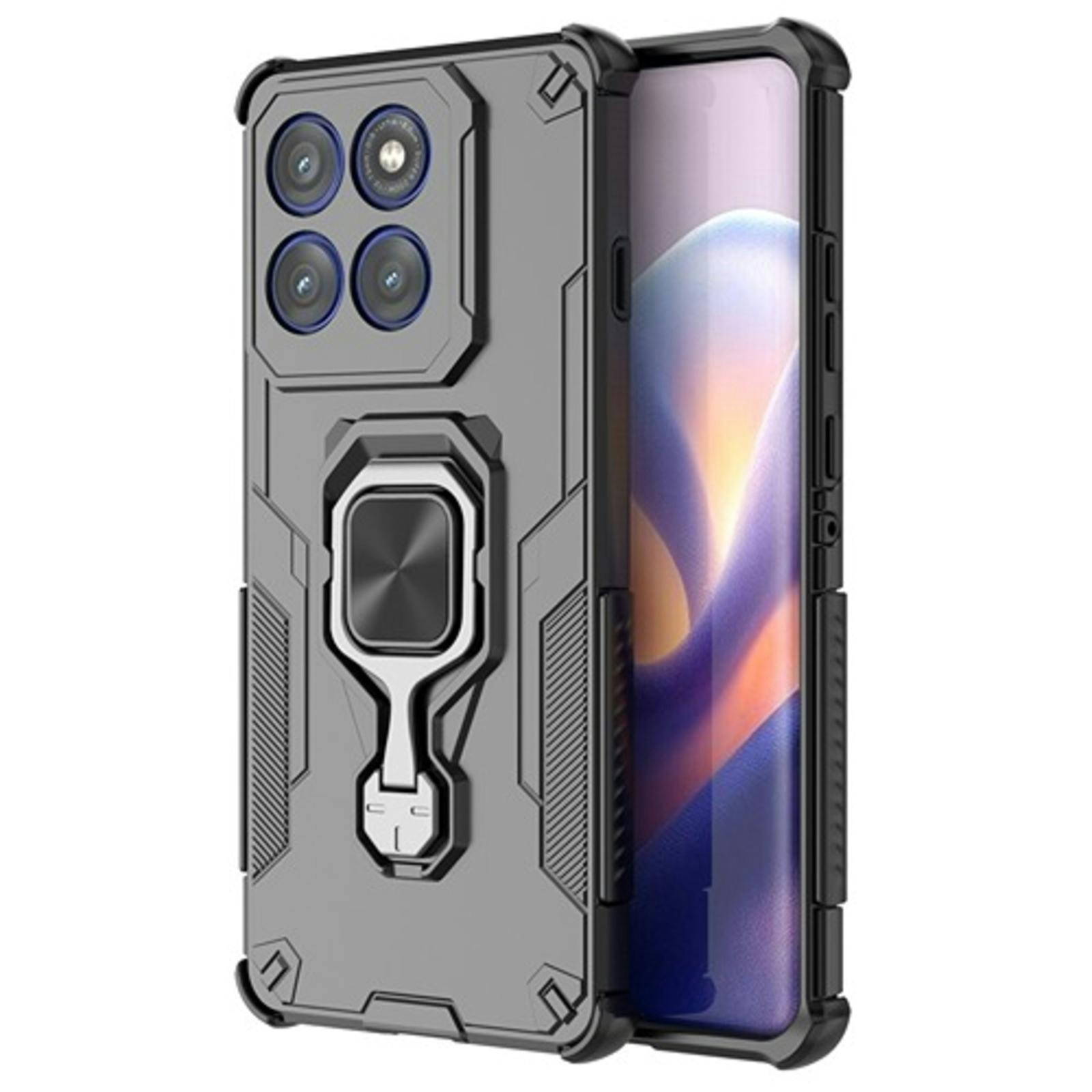 CaseBody Motorola Edge 60 Pro Shield Case Zwart