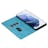 Comfycase Samsung Galaxy A35 Slim-Fit Flash Powder Flipcase Blauw