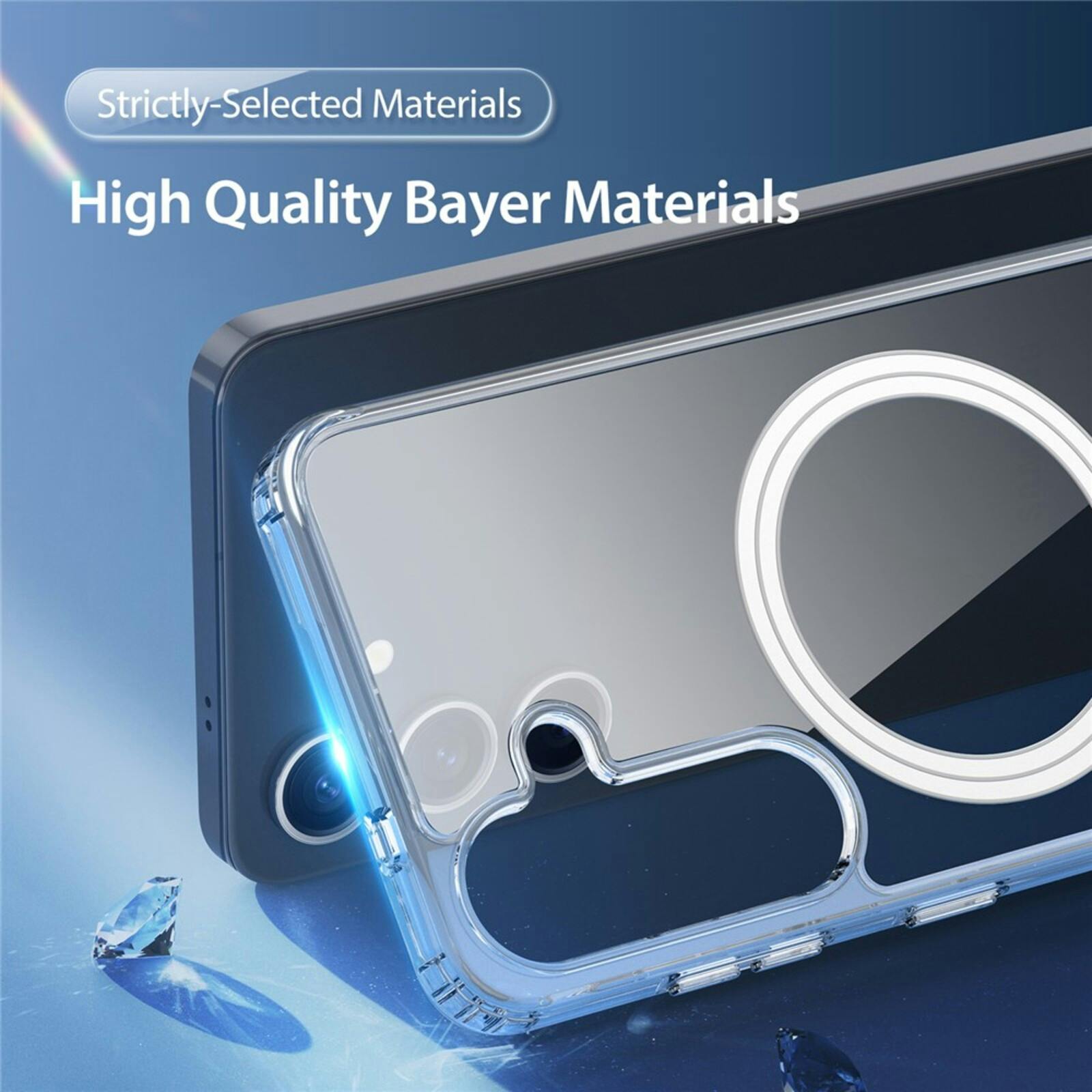 DUX DUCIS Samsung Galaxy S25 MagSafe Hoesje Transparant