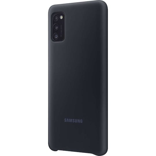 Samsung Galaxy A41 Siliconen Hoesje Zwart