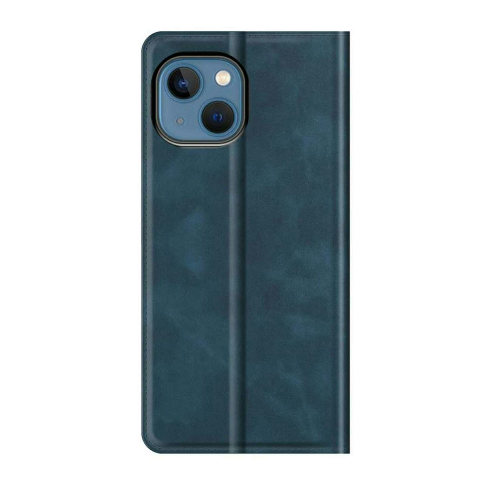 Just in Case iPhone 14 Plus Portemonnee Hoesje Blauw