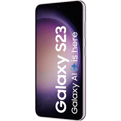 Samsung Galaxy S23 5G Lavender - Aanzicht vanaf rechts