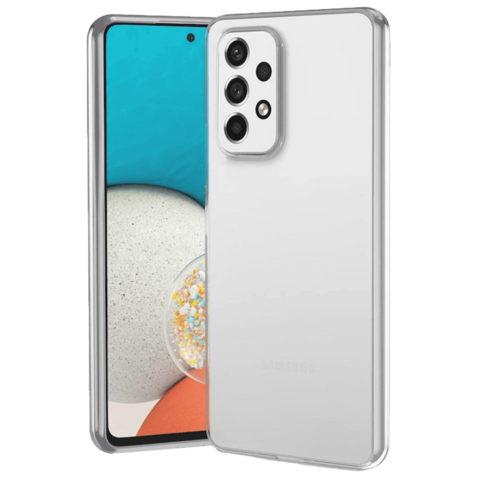 Mocaa Samsung Galaxy A53 Slim-Fit Telefoonhoesje Transparant