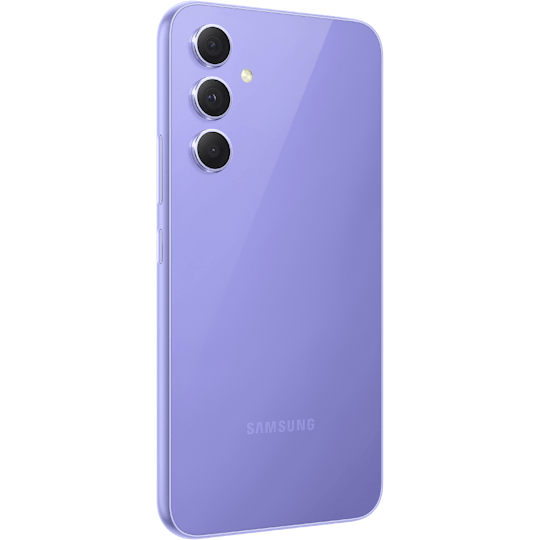 Samsung Galaxy A54 5G Awesome Violet - Aanzicht vanaf links