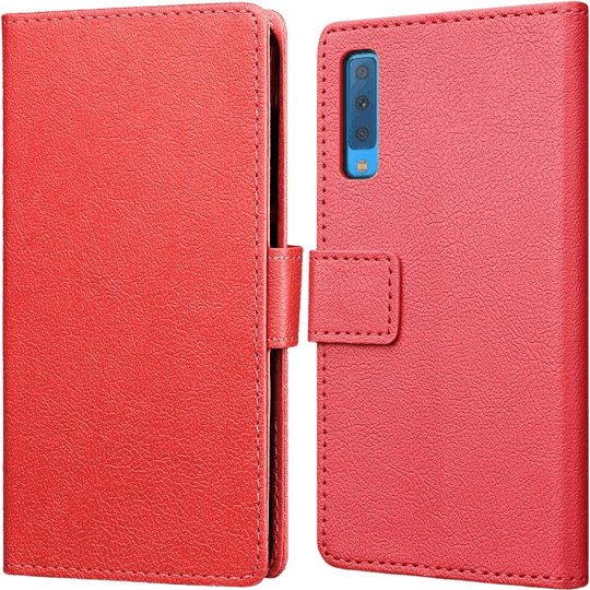 Just in Case Galaxy A50/A30s Wallet Case Red