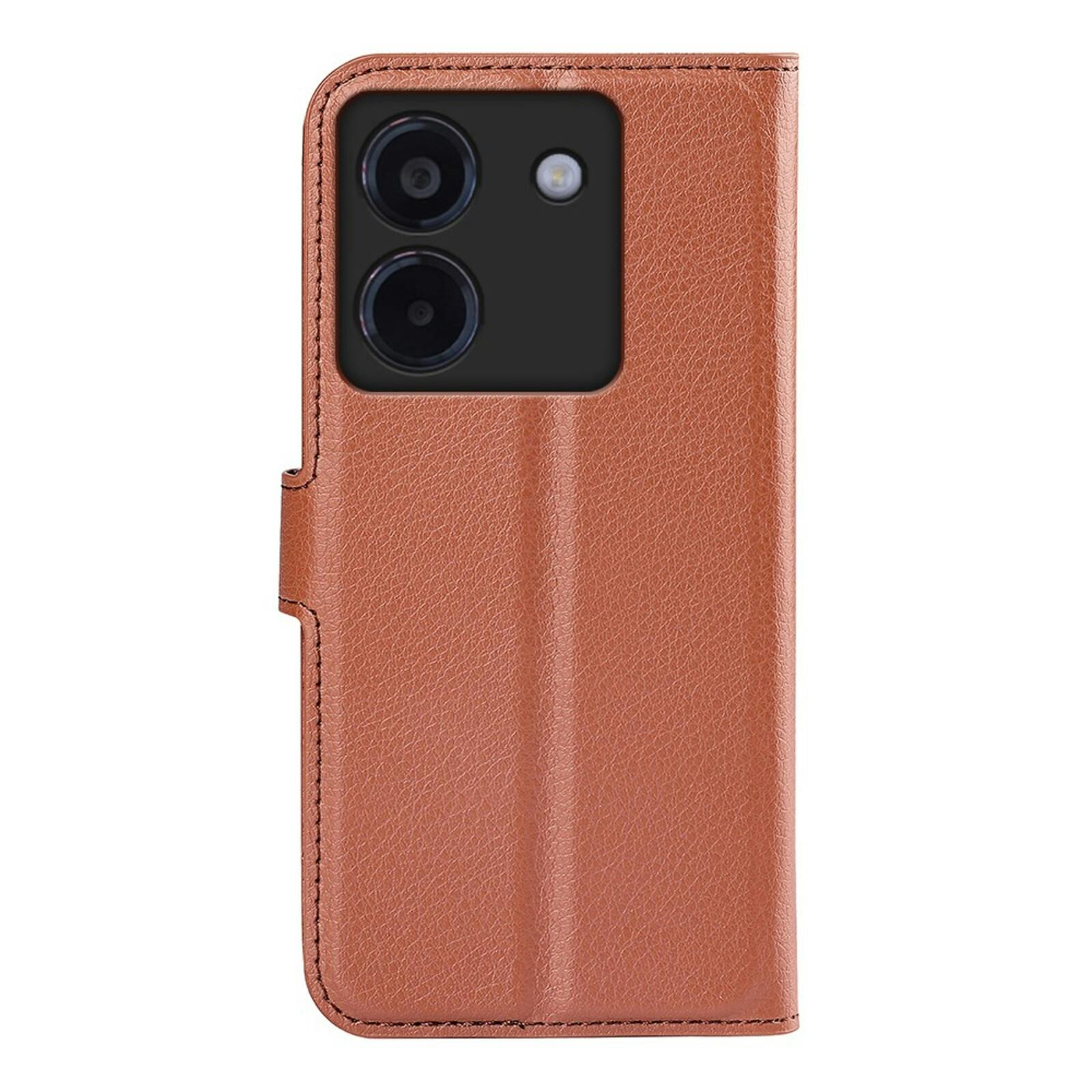 CaseBody POCO M7 Pro 5G Bookcase Hoesje Bruin