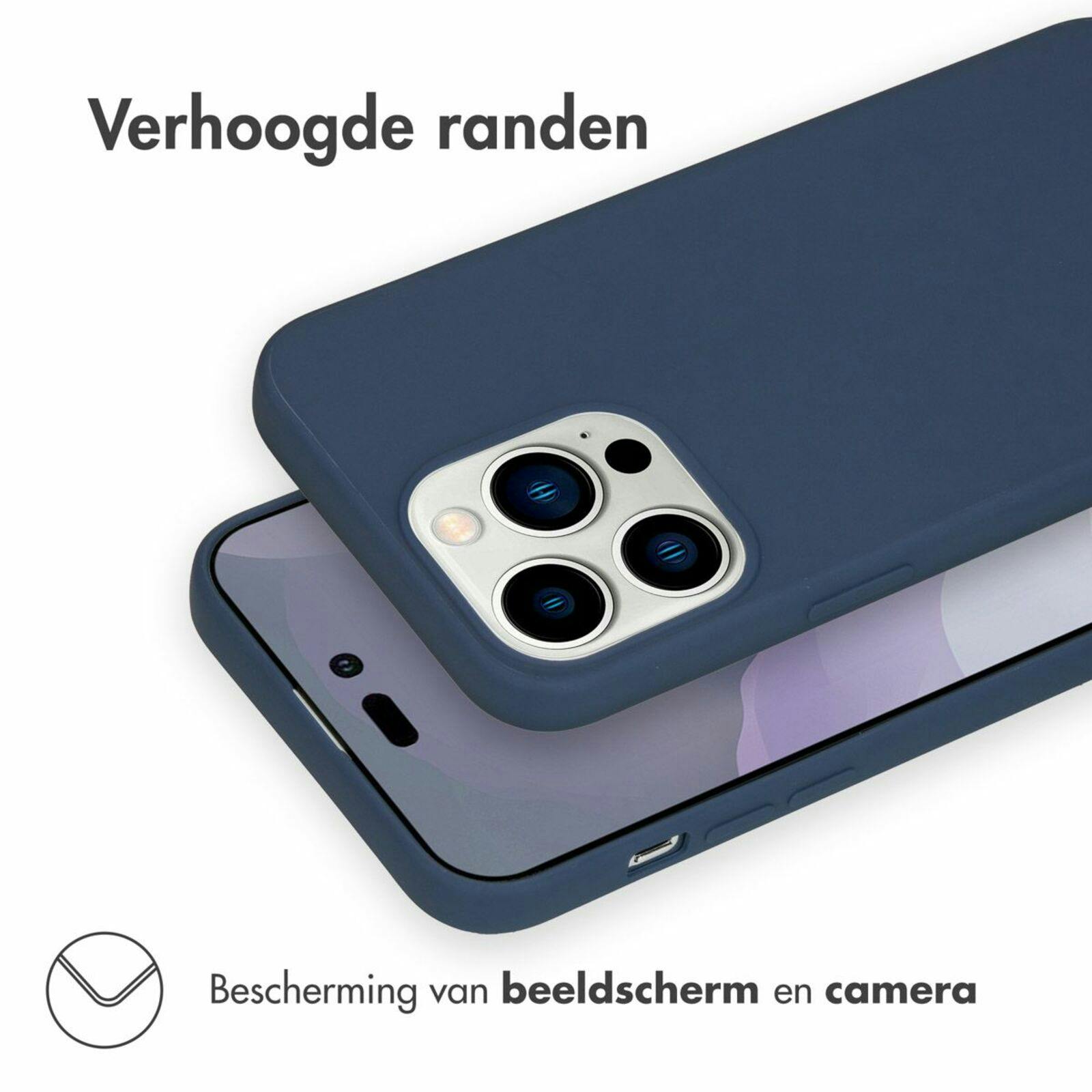 Kees iPhone 14 Pro Max Telefoonhoesje Blauw