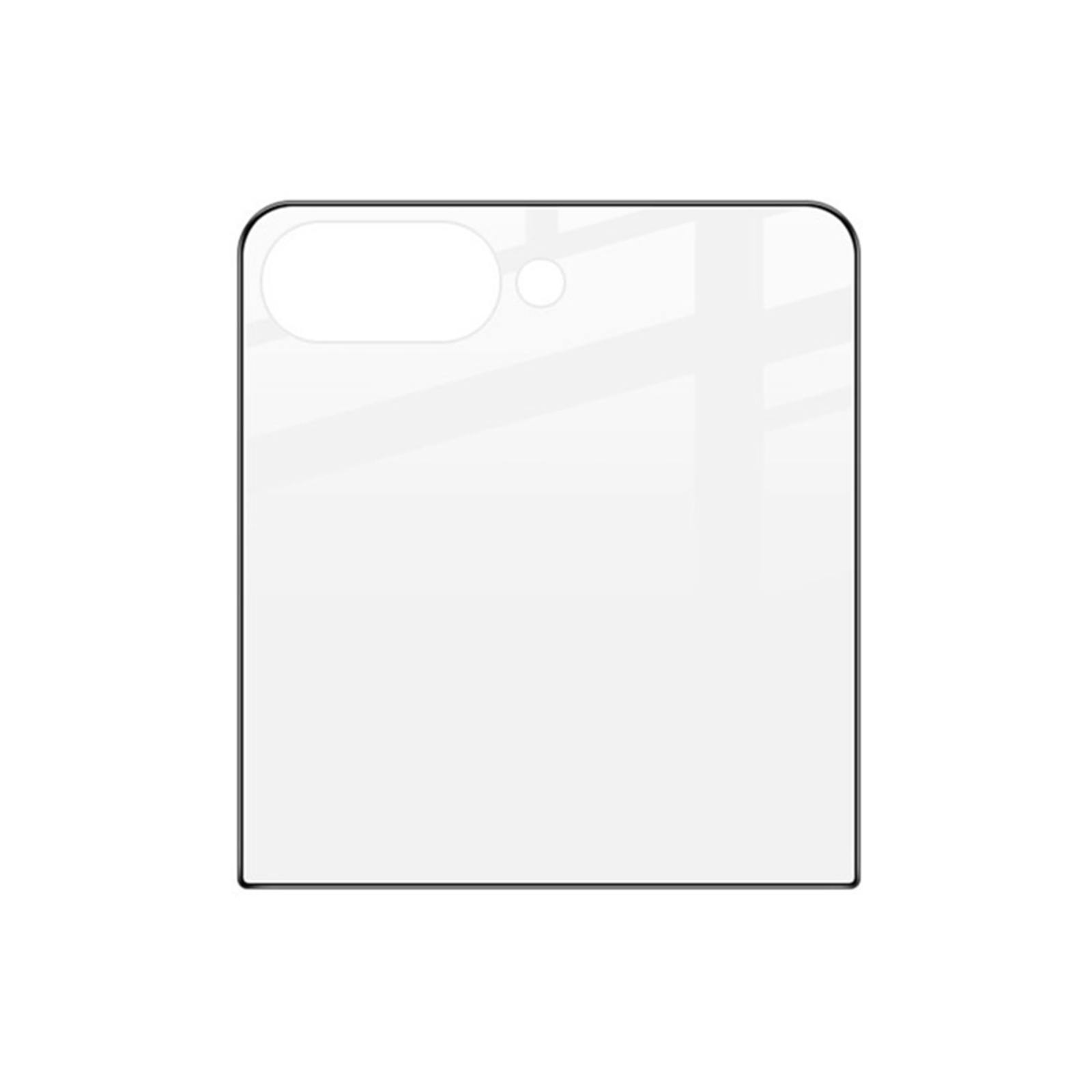 Mocaa Samsung Galaxy Z Flip7 Glazen Screenprotector Transparant