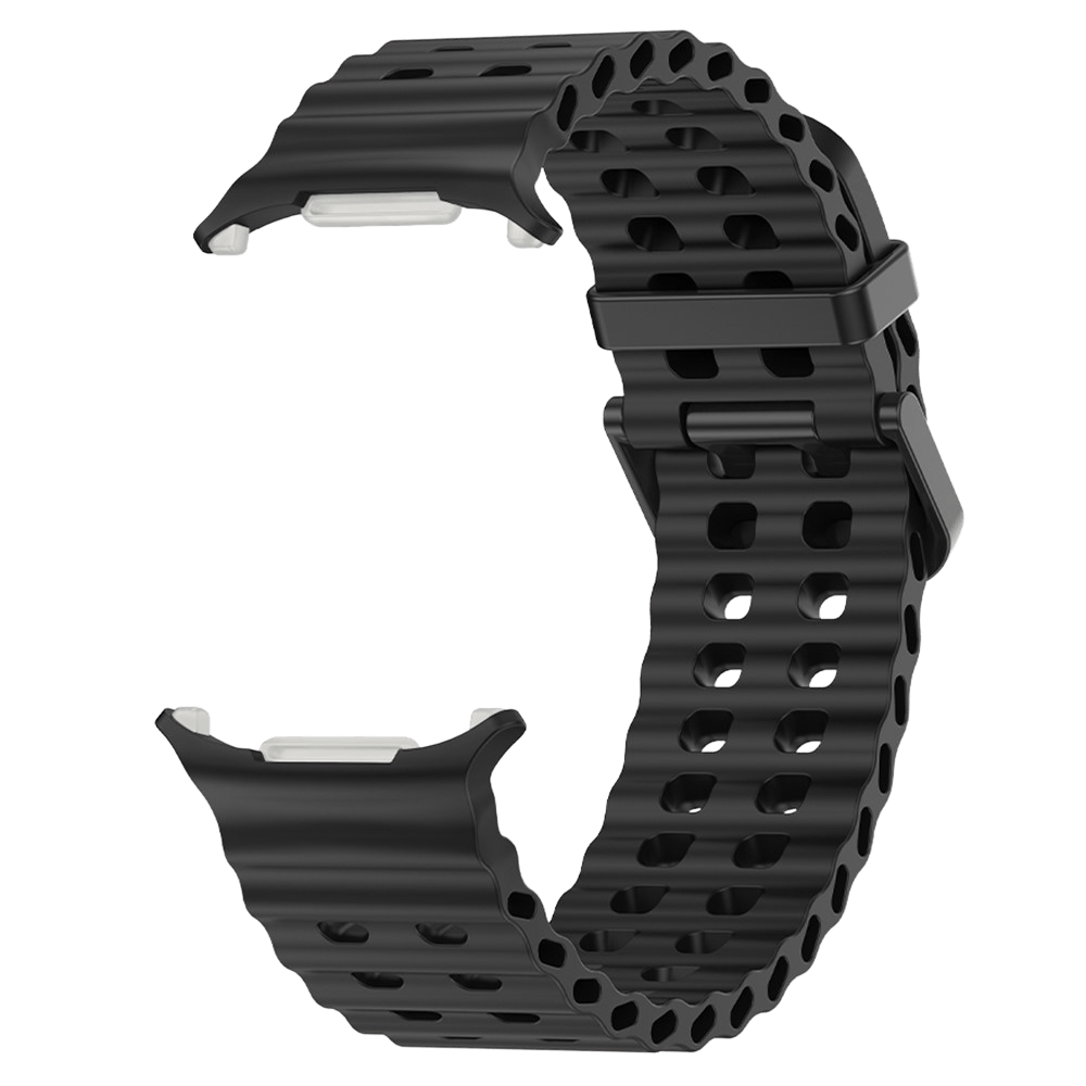 Kalebol Samsung Galaxy Watch Ultra Wave Bandje Zwart