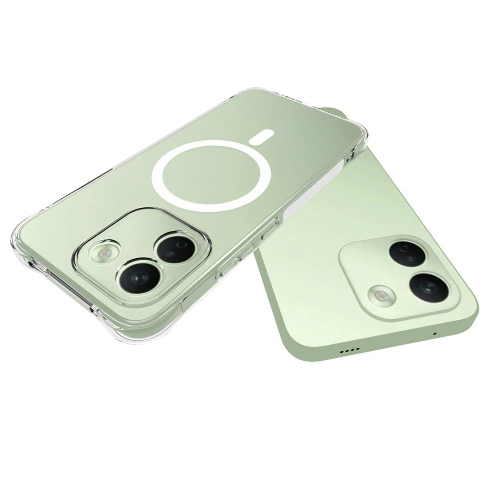 CaseBody Xiaomi Redmi Note 17 Pro Max Magnetisch Shockproof Hoesje Transparant