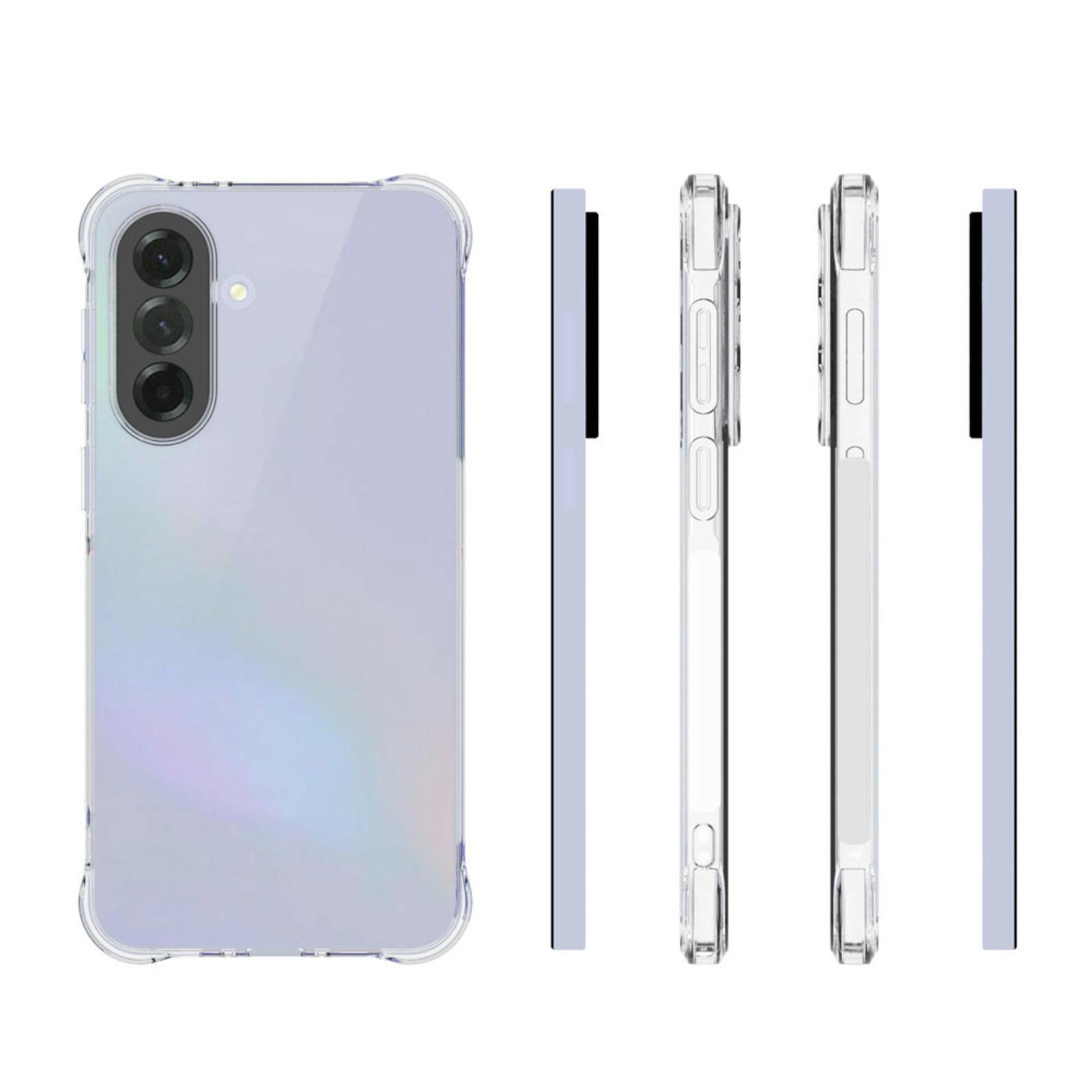 CaseBody Samsung Galaxy A37 Shockproof Hoesje Transparant