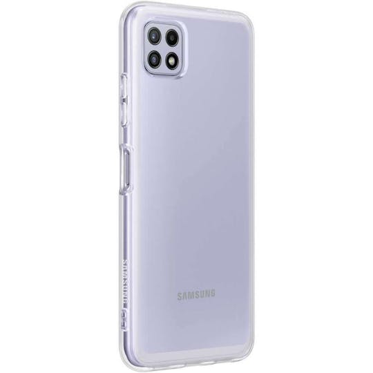 Samsung Galaxy A22 Siliconen Hoesje Transparant