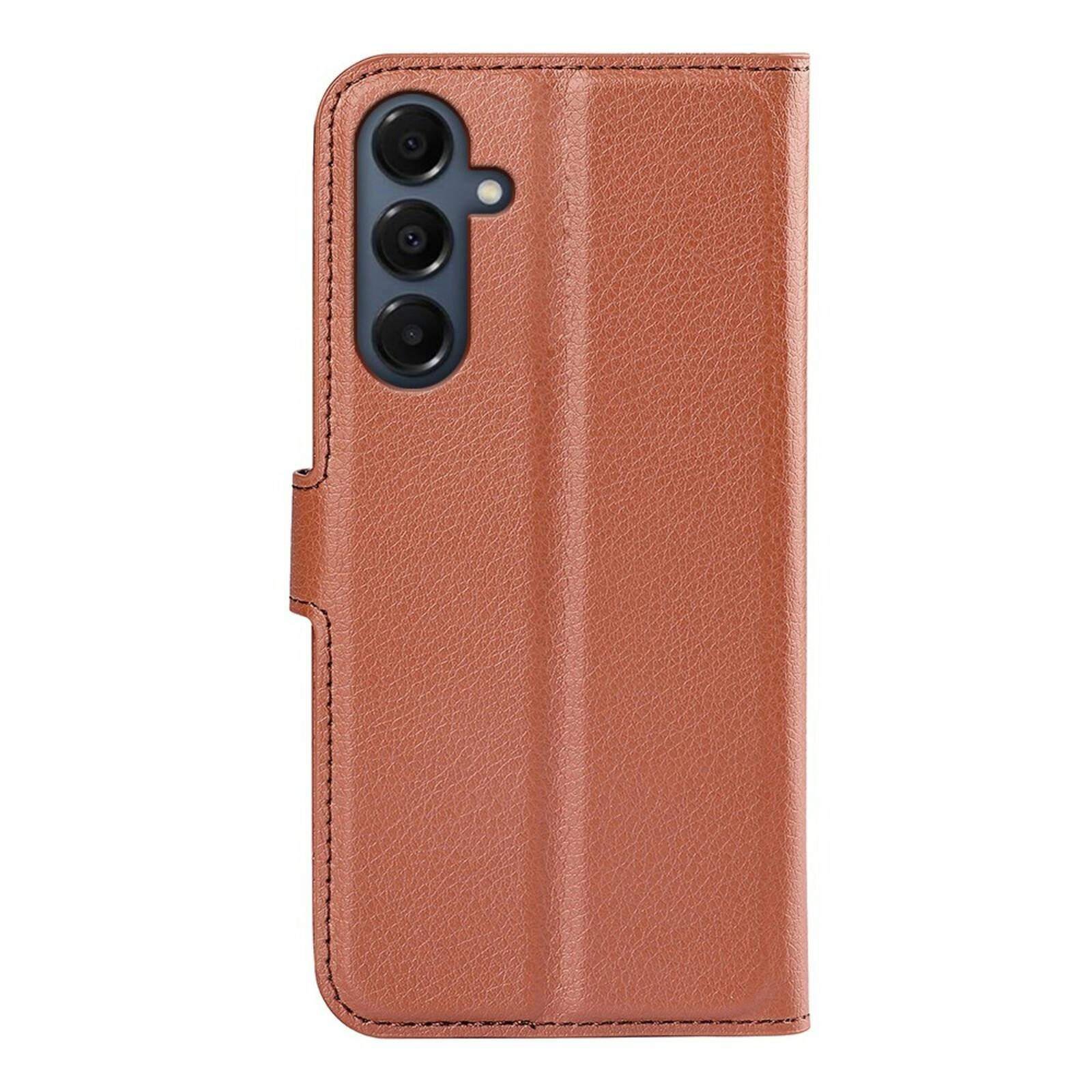 Comfycase Samsung Galaxy A18 Bookcase Hoesje Bruin