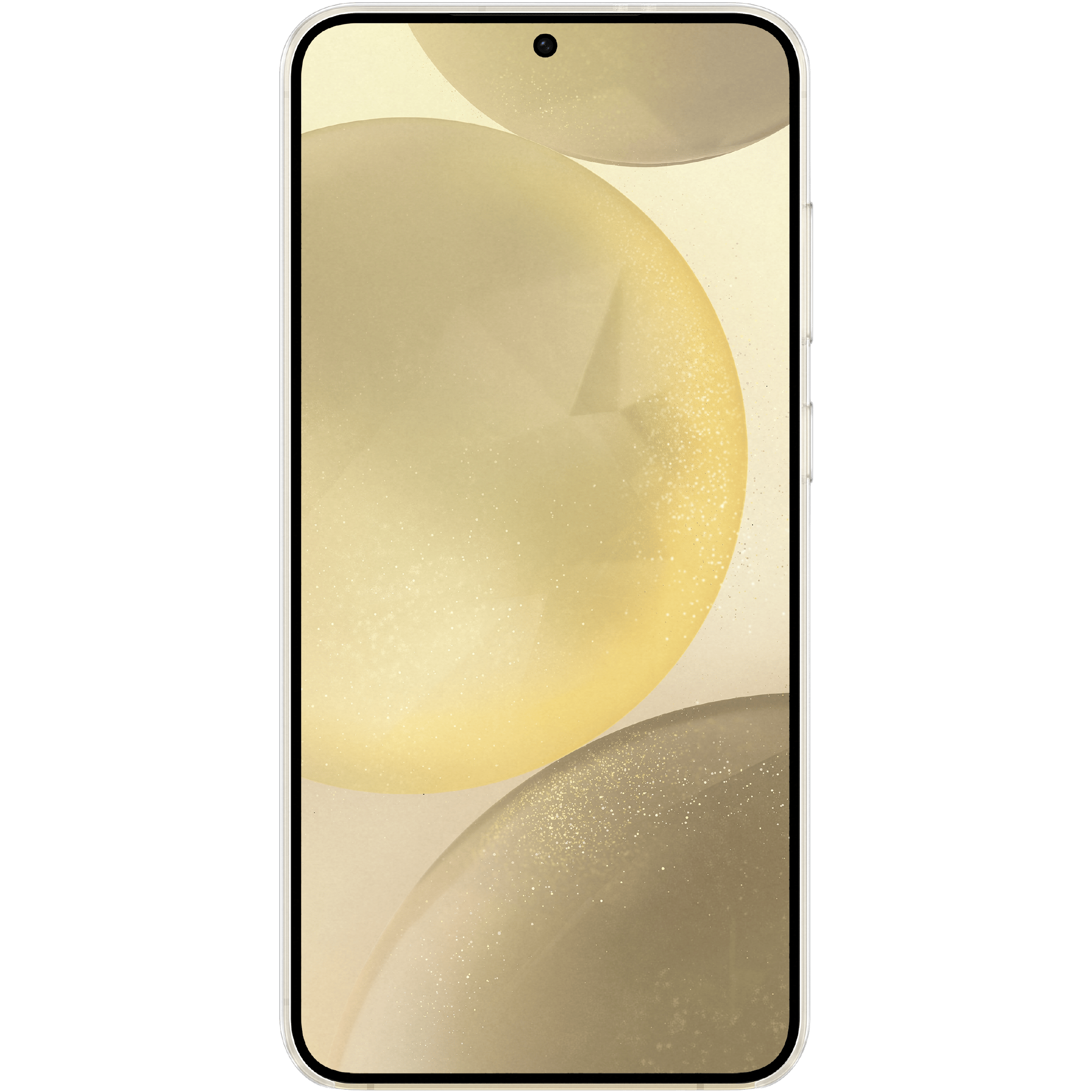 Samsung Galaxy S24 Plus Siliconen Hoesje Transparant - Voorkant