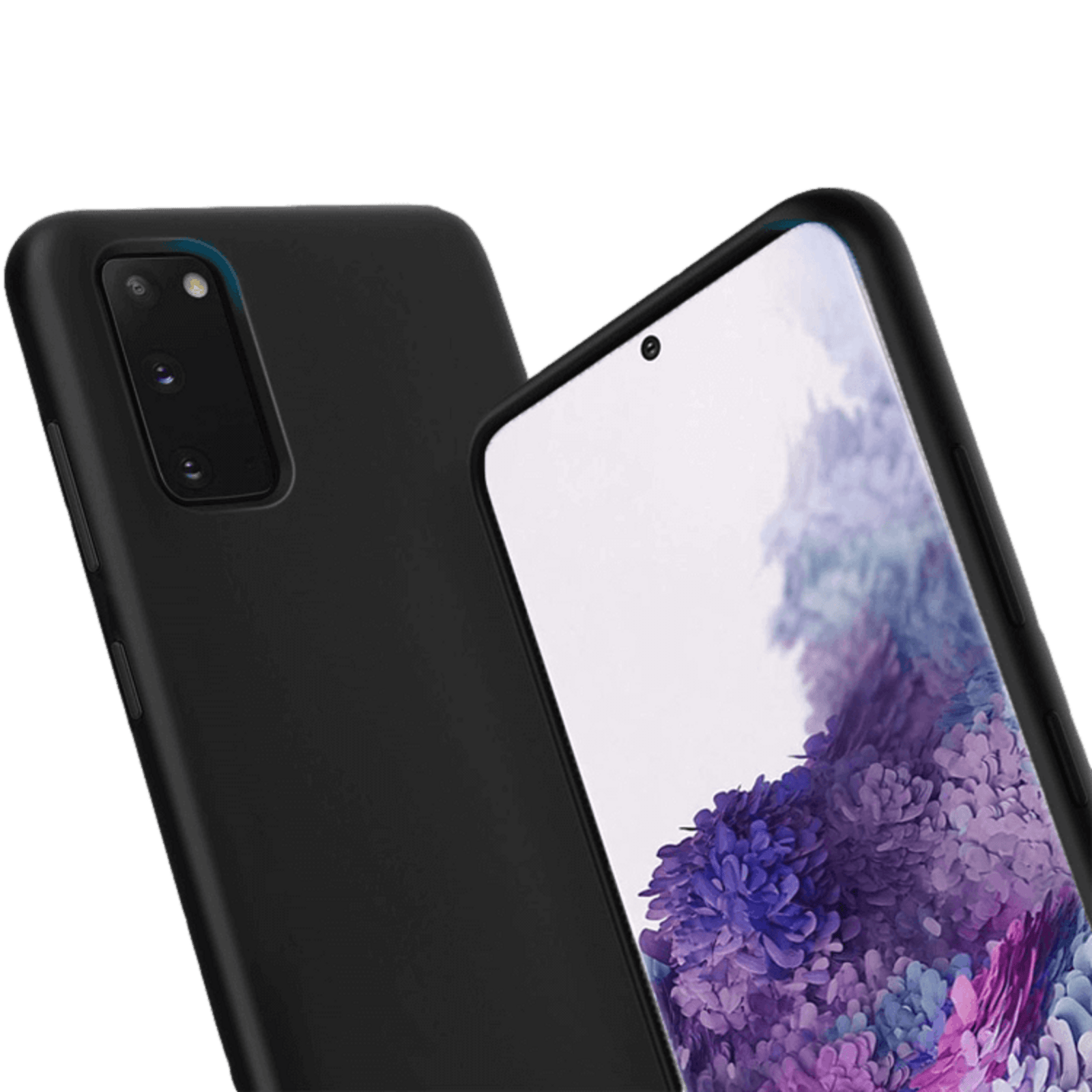 Mocaa Samsung Galaxy S20 FE Slim-Fit Telefoonhoesje Zwart