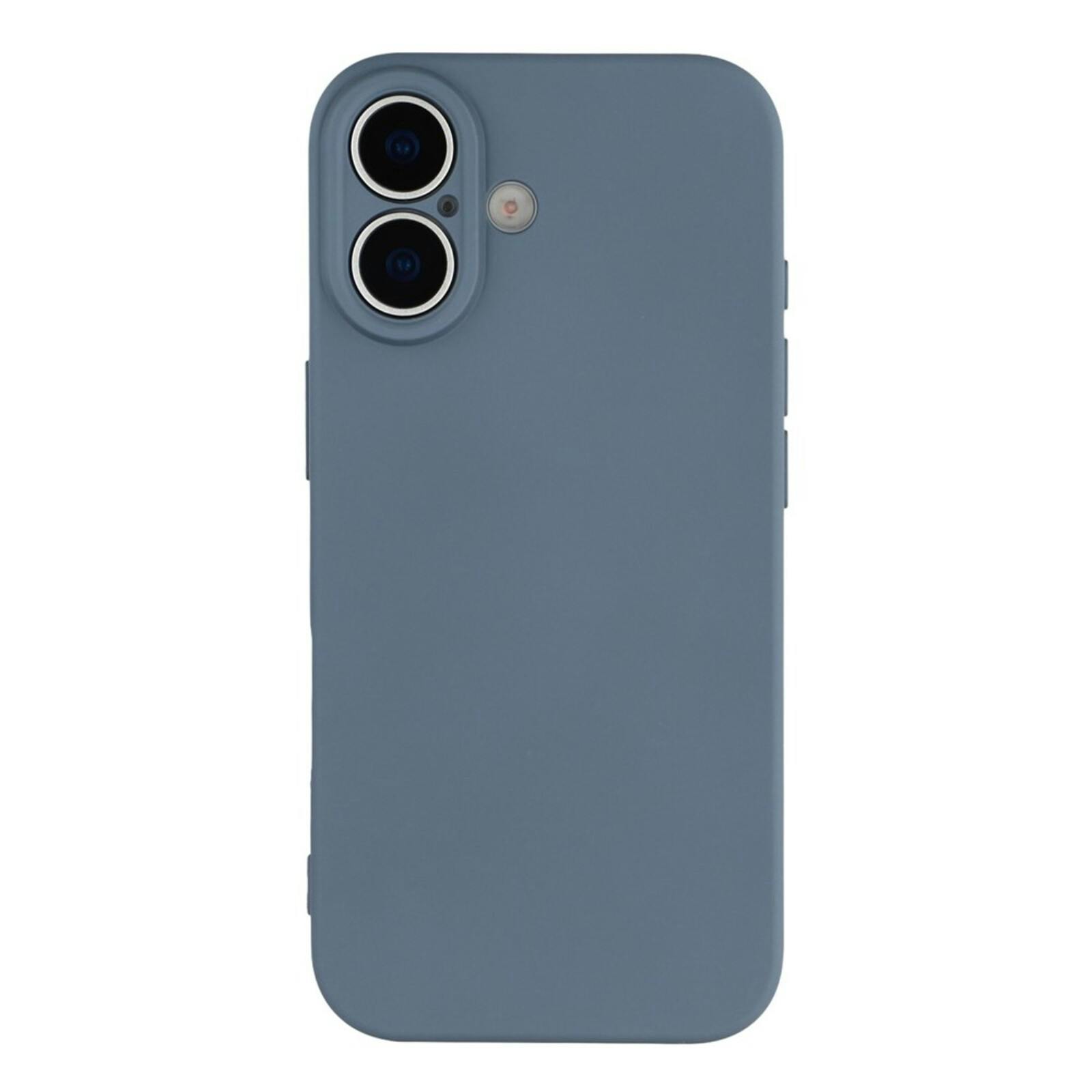 Mocaa Apple iPhone 17 Lens Protection Hoesje Blauwgrijs