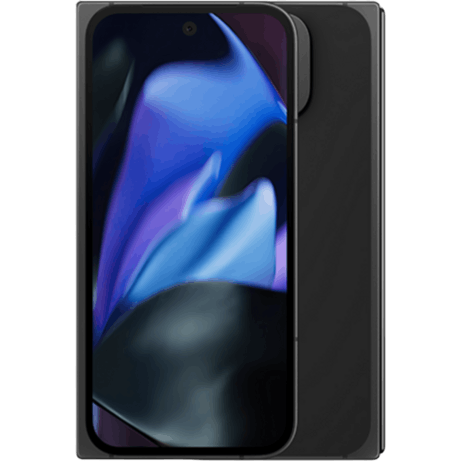 Google Pixel 9 Pro Fold Obsidian - Voorkant & achterkant