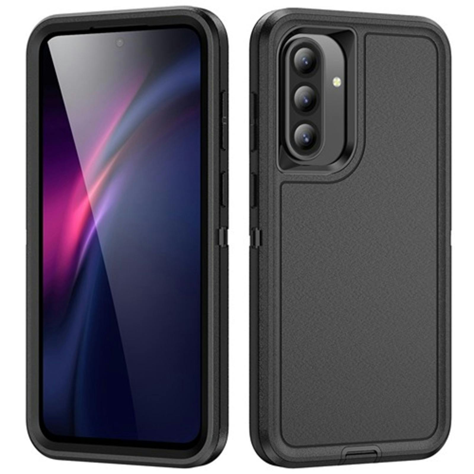 CaseBody Samsung Galaxy A56 Armor Case Zwart