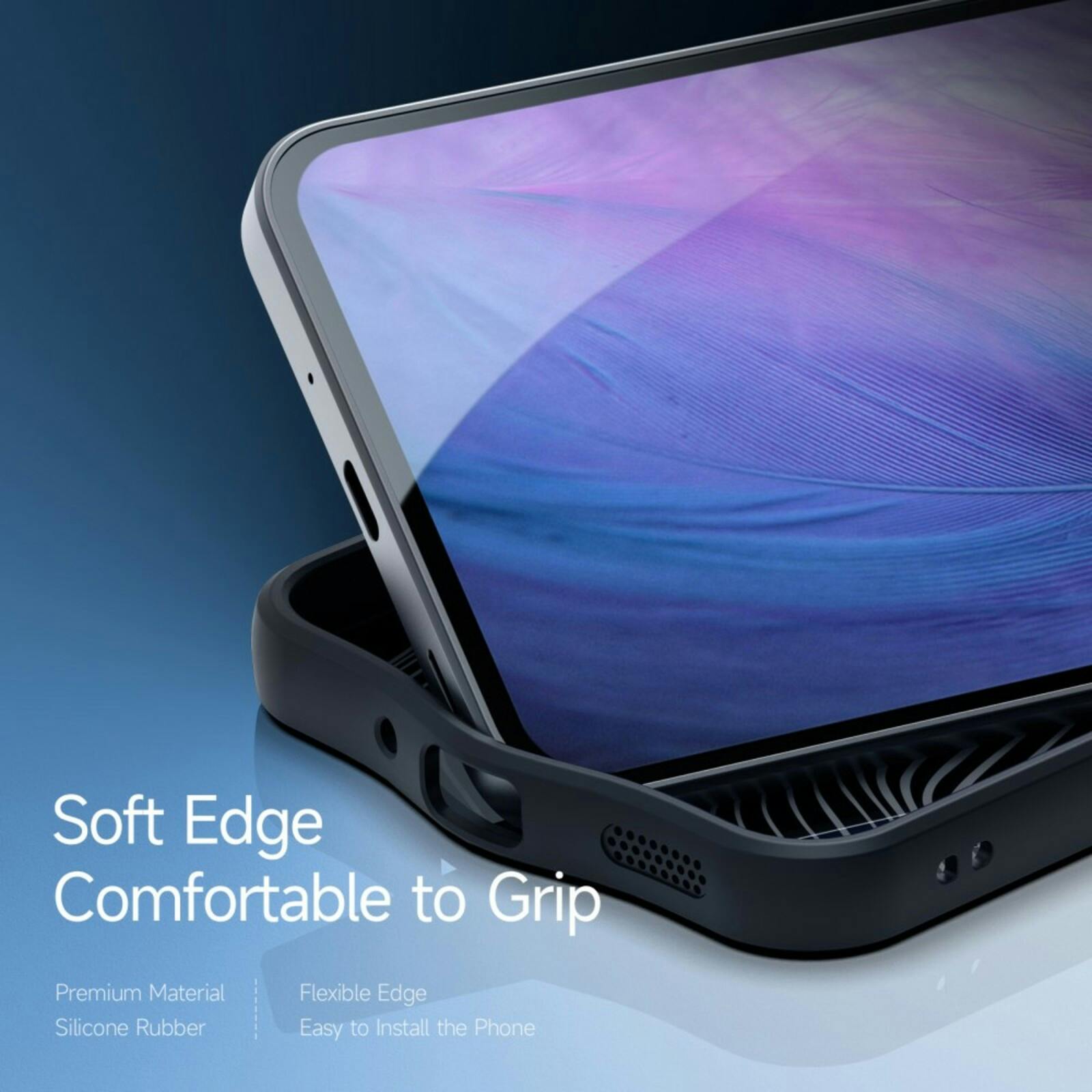 DUX DUCIS Samsung Galaxy A16 Aimo Series Beschermhoesje Zwart