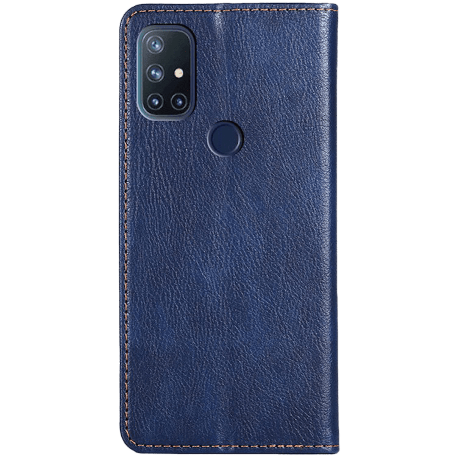 Mocaa OnePlus Nord N10 Magnetisch Slim Fit Bookcase Hoesje Blauw