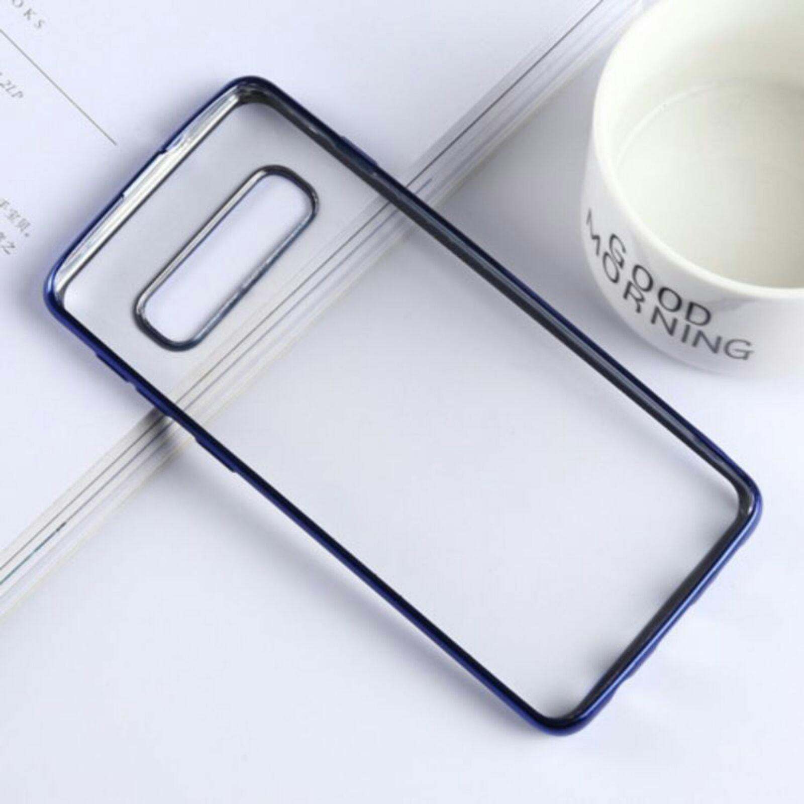 Comfycase Samsung Galaxy S10 Electra Hoesje Blauw