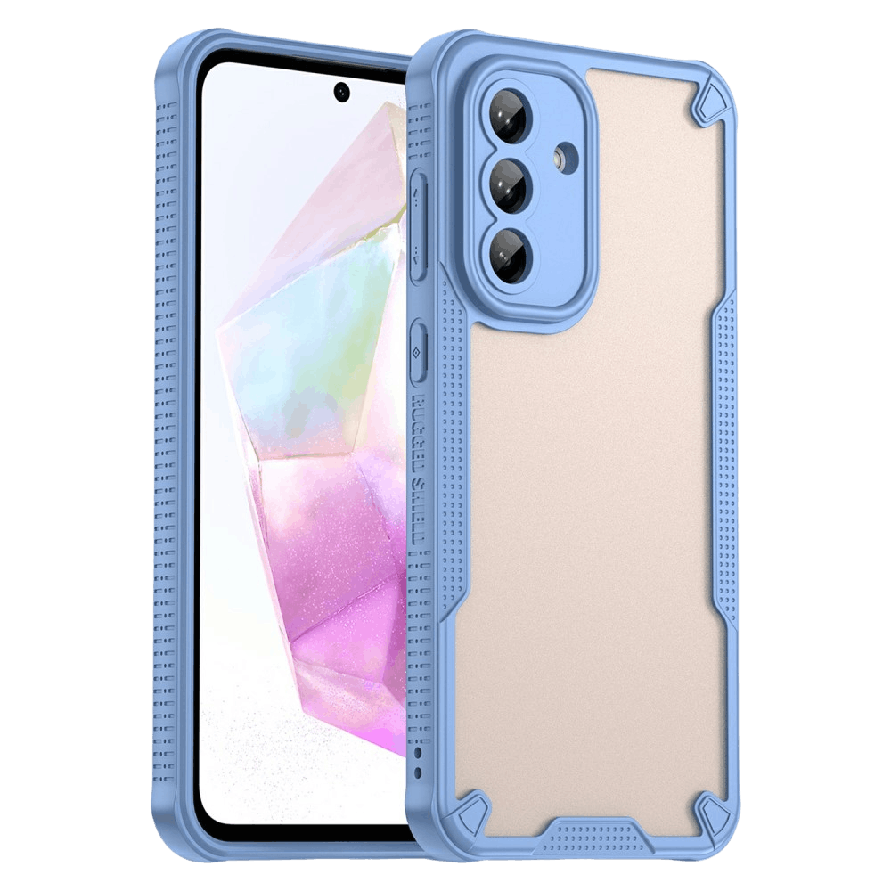 Mocaa Samsung Galaxy A36 Lichtgewicht Rugged Beschermhoesje Blauw