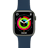 Swipez Apple Watch Siliconen Bandje Blauw - Voorkant