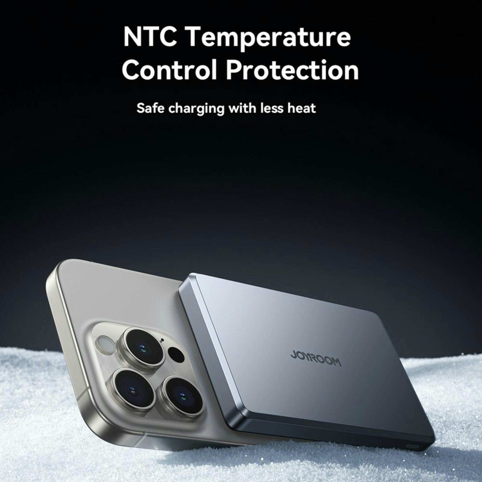 Joyroom 20W Ultra-Thin MagSafe Powerbank Grijs 10.000 mAh