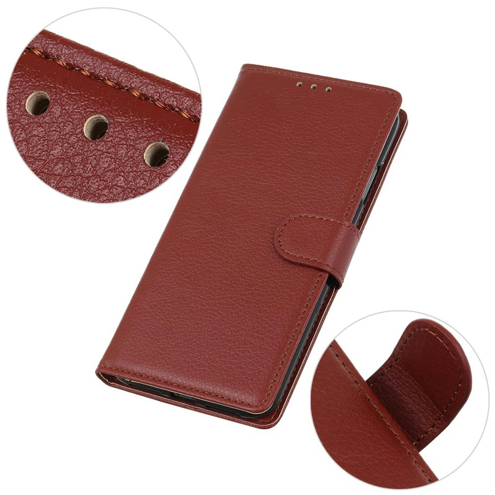 Comfycase Xiaomi Redmi A7 Pro Bookcase Hoesje Bruin