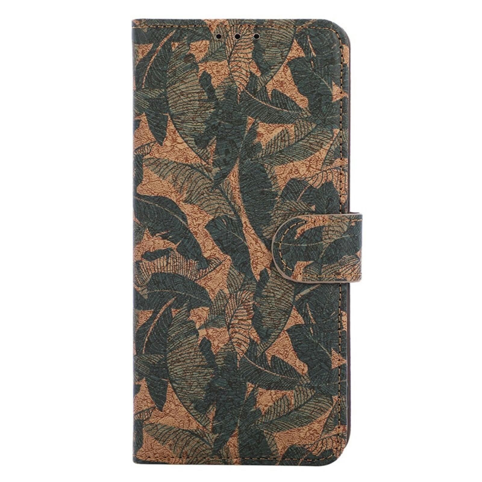Comfycase Apple iPhone 17 Book Case met Bladerenprint Herfst