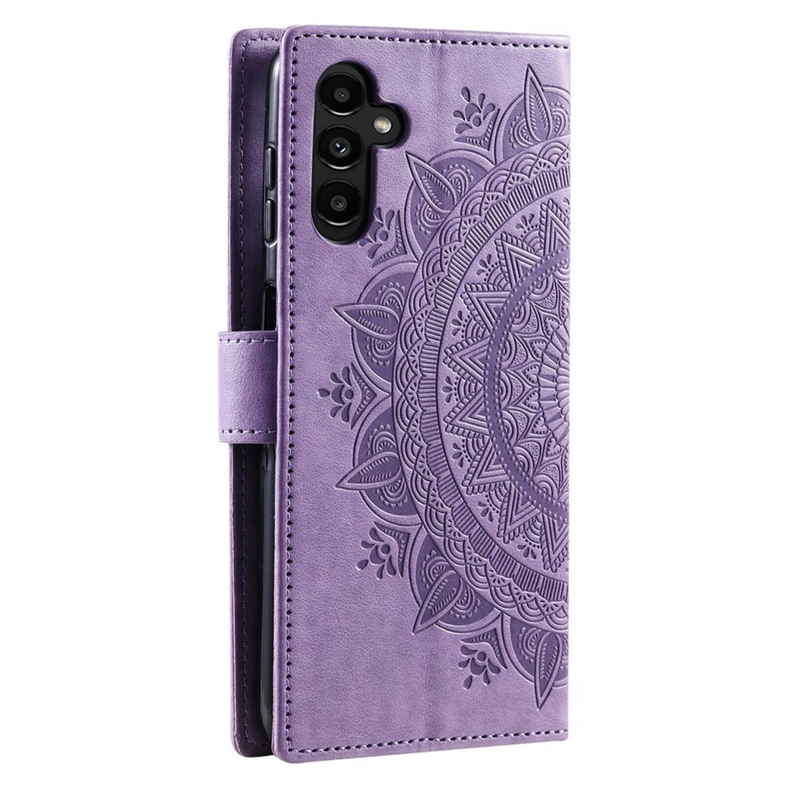 Comfycase Samsung Galaxy A37 Mandala Wallet Paars