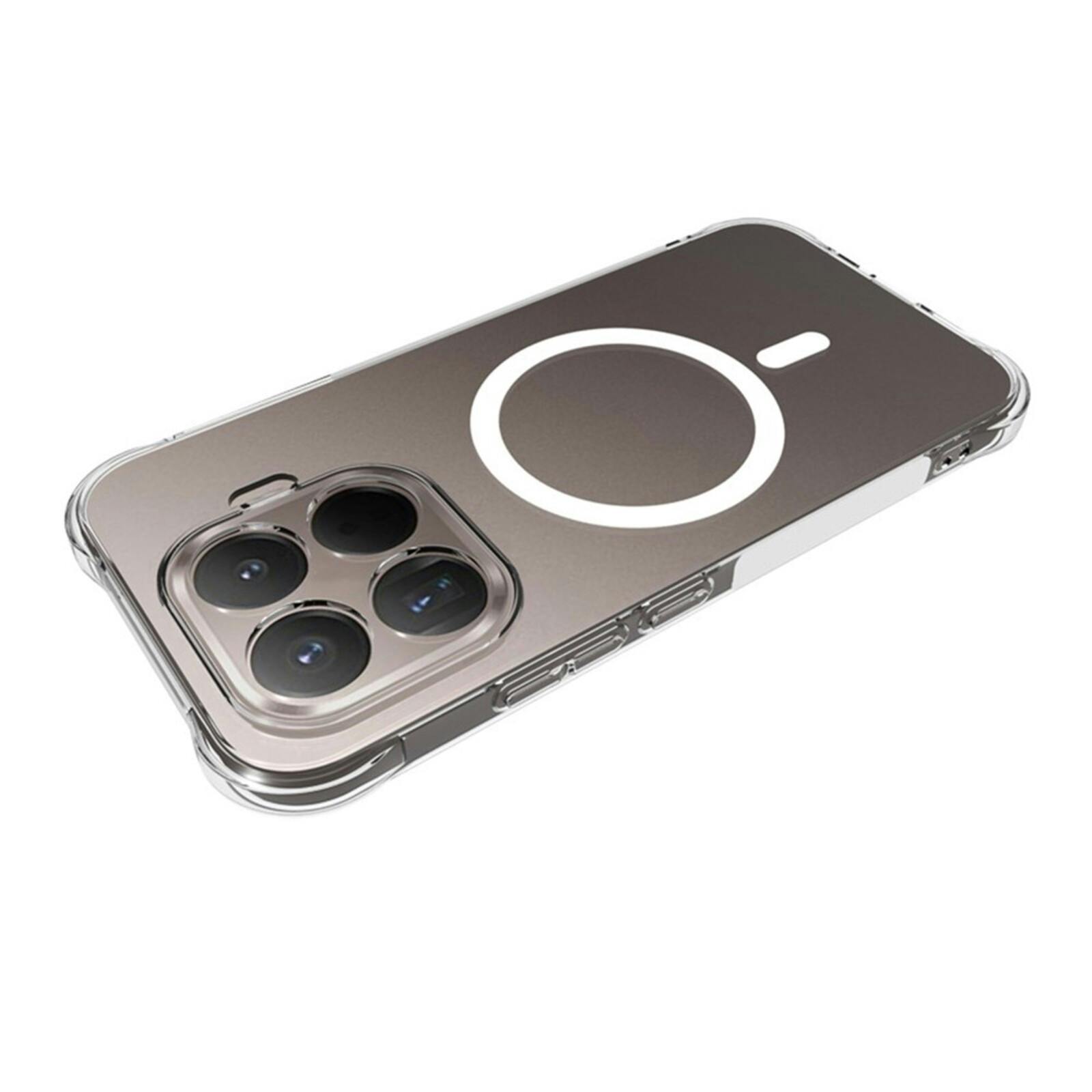 CaseBody Xiaomi 17T Magnetisch Hoesje Transparant