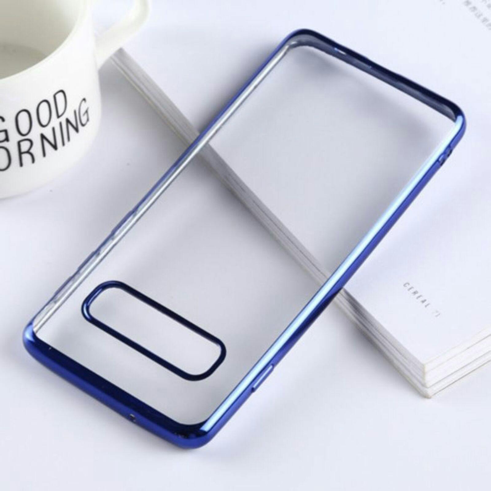Comfycase Samsung Galaxy S10 Electra Hoesje Blauw
