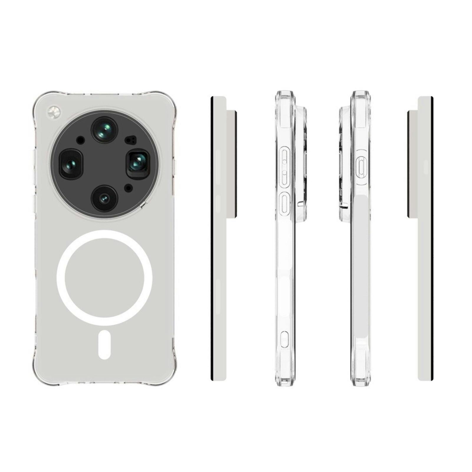 CaseBody OPPO Find X9 Ultra Magnetisch Hoesje Transparant