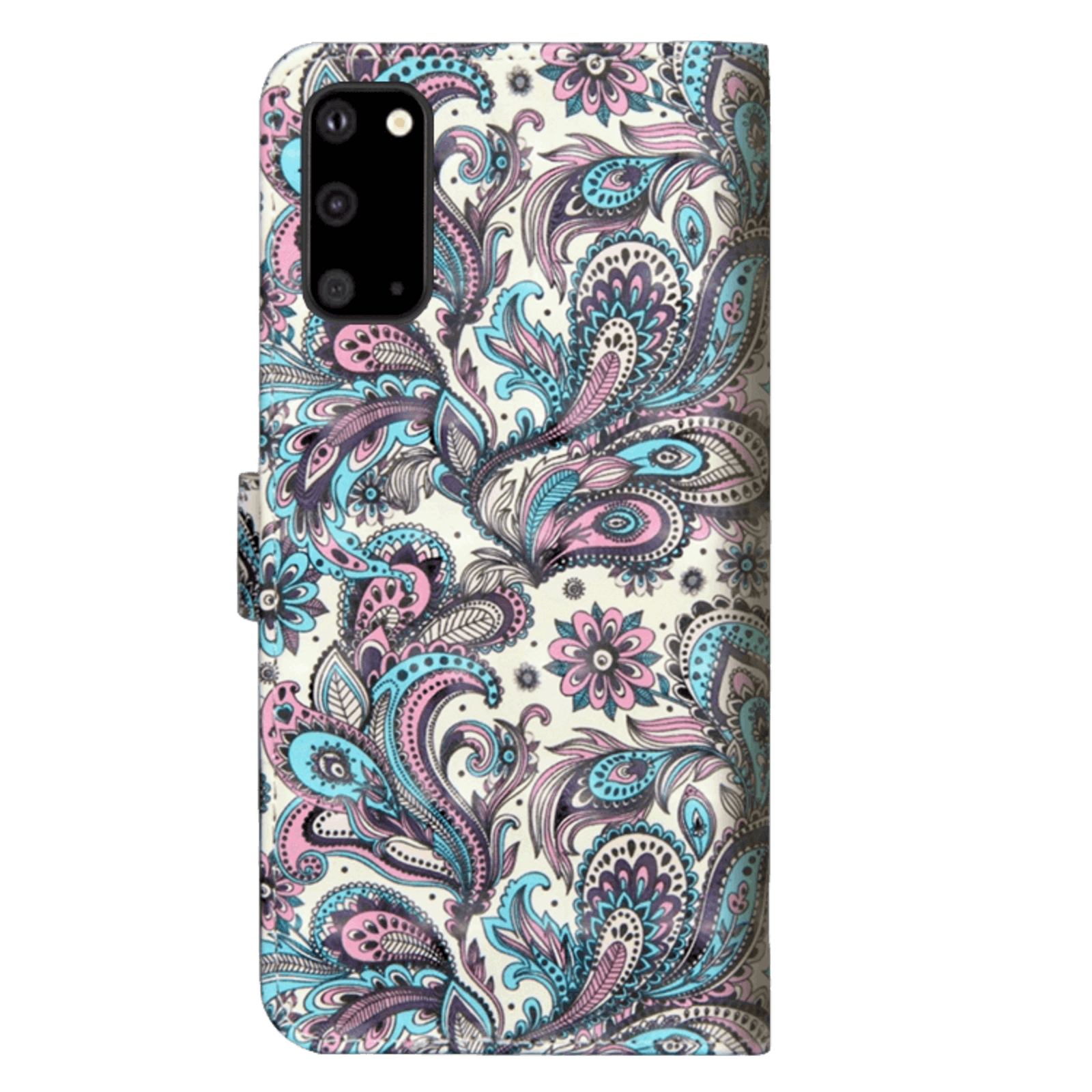 Fashion Samsung Galaxy S20 Shiny Design Bookcase Meerkleurig