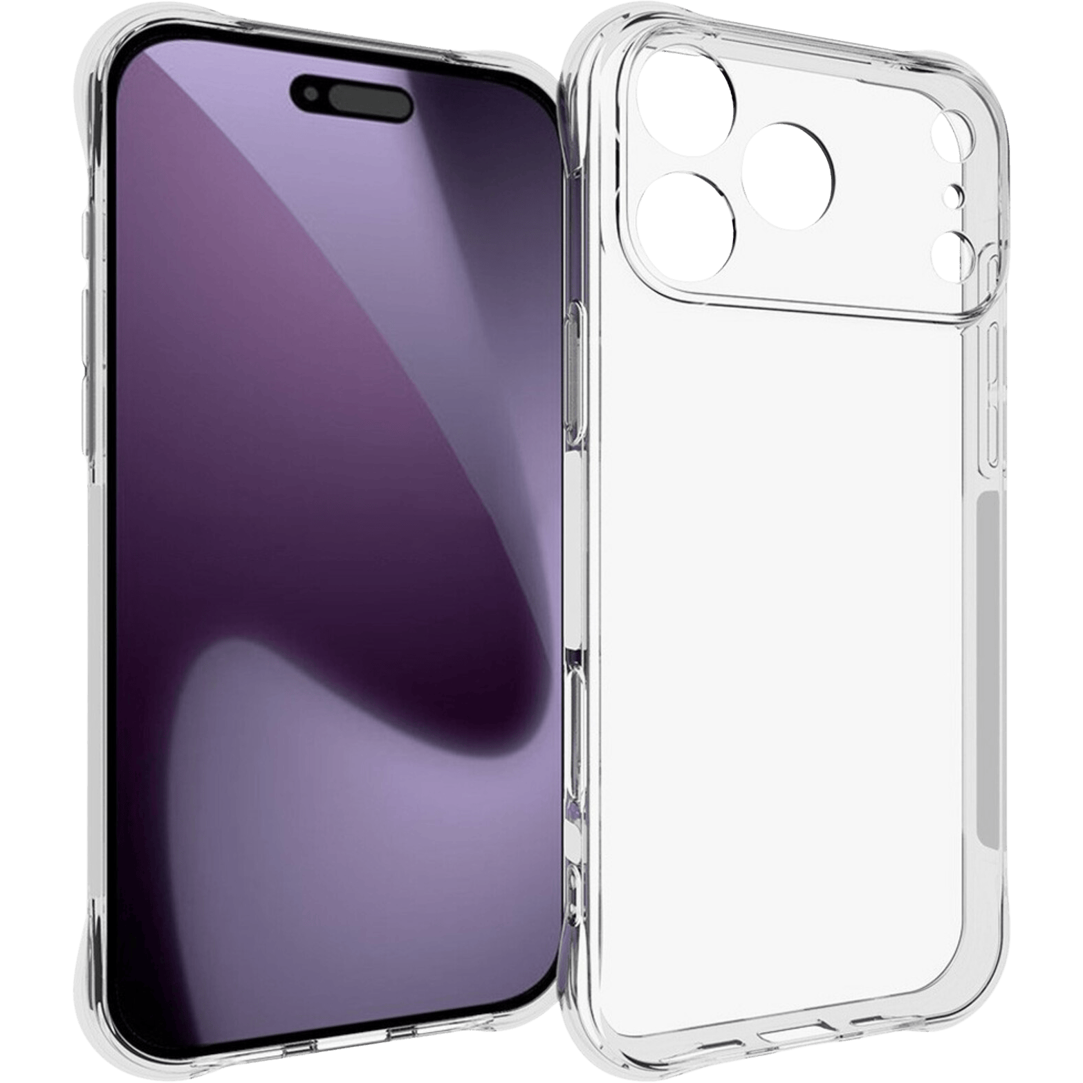 CaseBody Apple iPhone 17 Pro Max Shockproof Hoesje Transparant