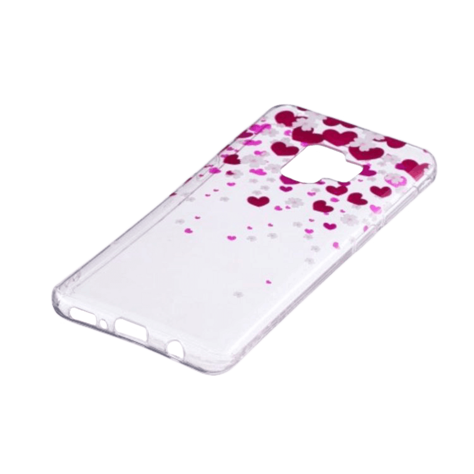 Mocaa Samsung Galaxy S9 Hoesje Lovely Hearts Meerkleurig