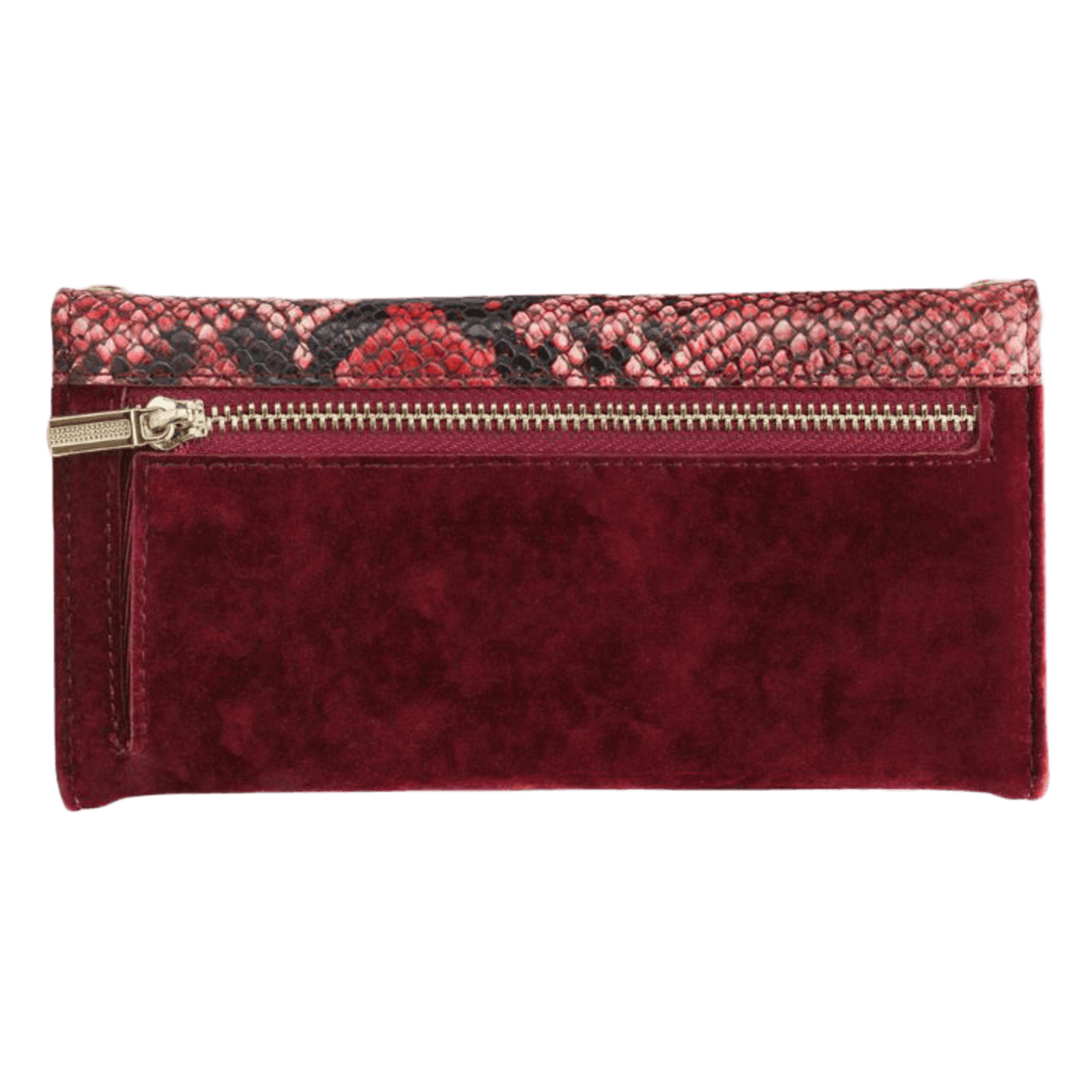 Mobilize Samsung Galaxy A20e Velvet Clutch Red Snake Rood