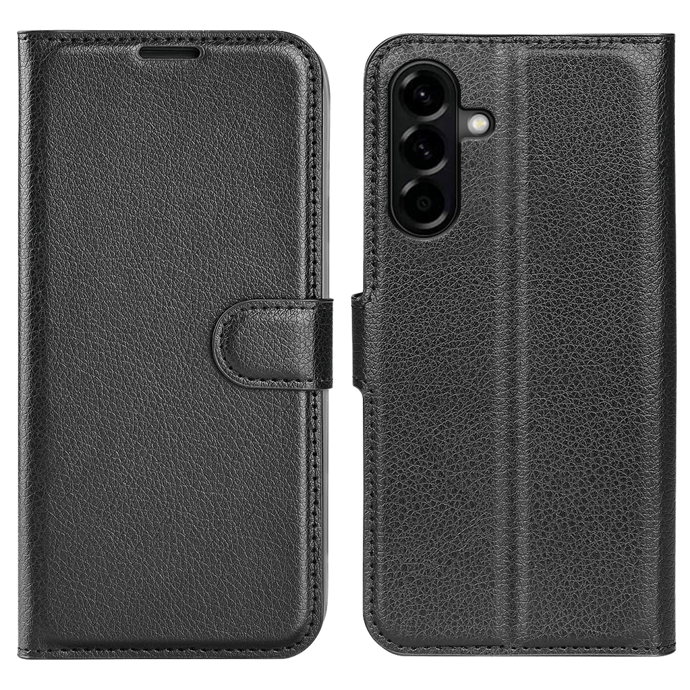 Amorus Samsung Galaxy A57 Bookcase Hoesje Zwart