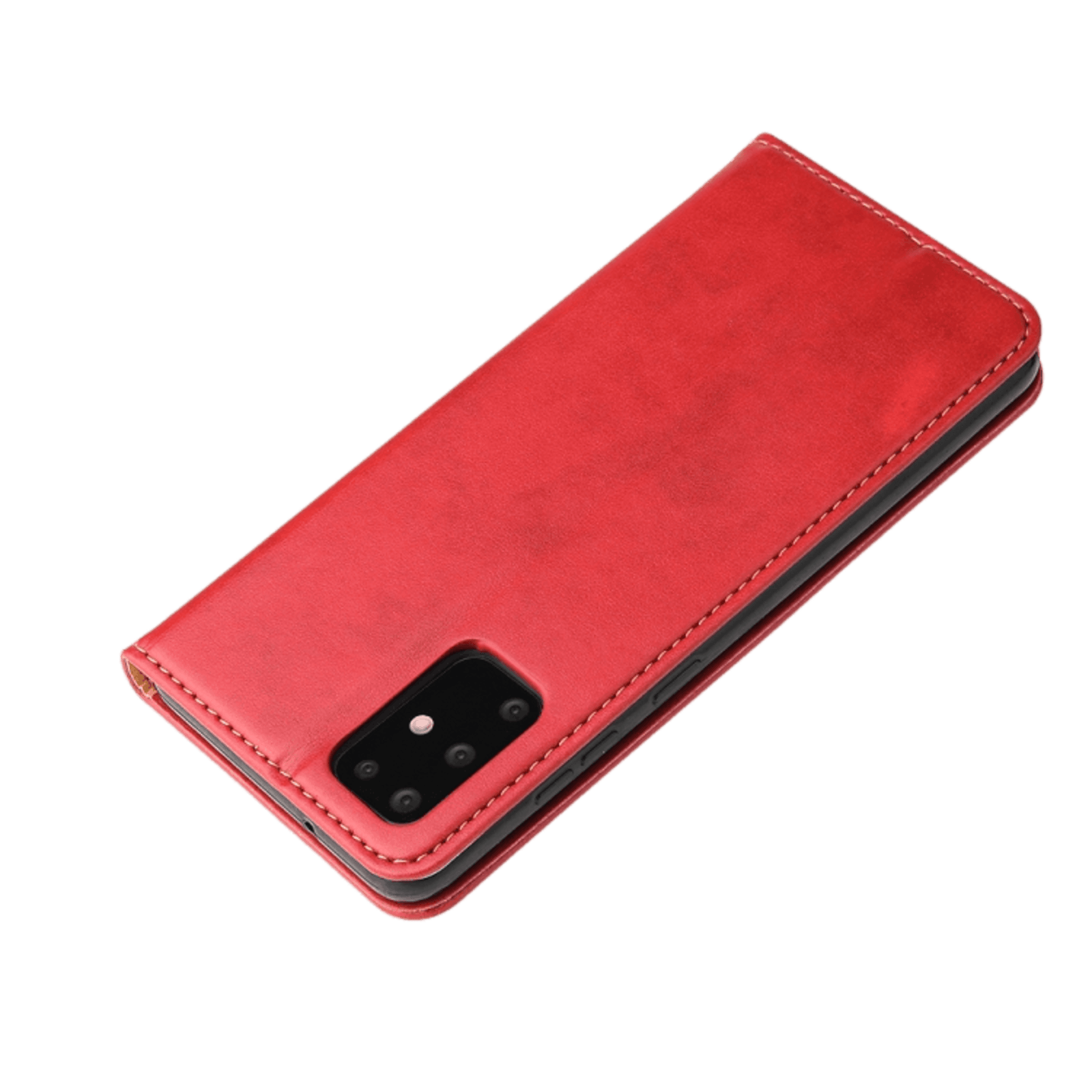 Fierre Shann Samsung Galaxy S20 Slim Wallet Hoesje Rood