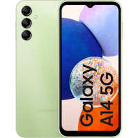 Samsung Galaxy A14 5G Light Green - Voorkant & achterkant