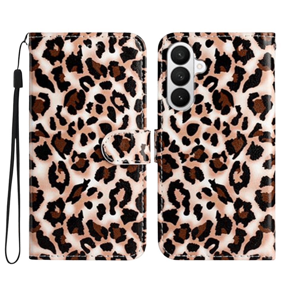 Comfycase Samsung Galaxy A57 Fashion Bookcase Luipaardprint