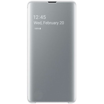 Samsung Galaxy S10 Clear View Cover White