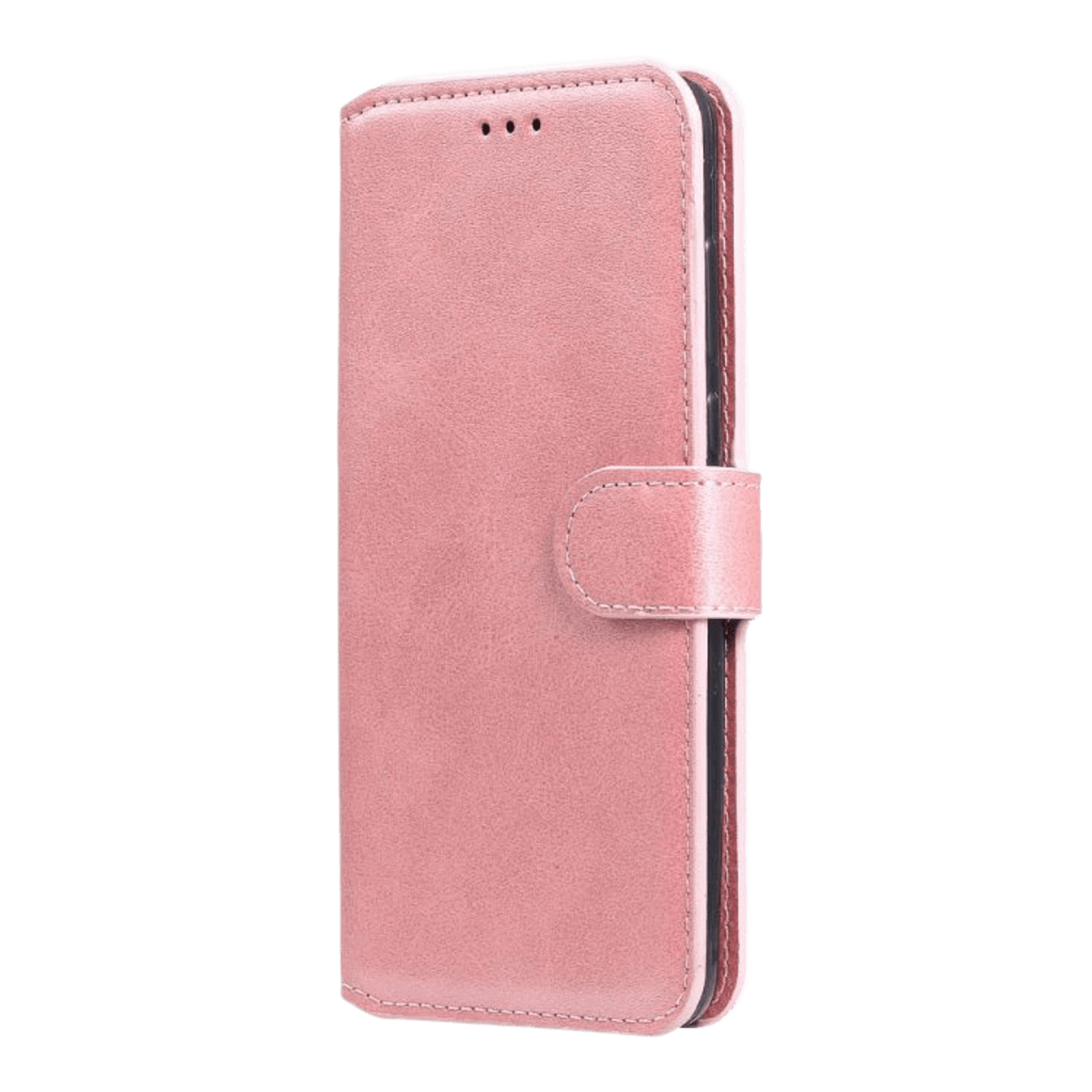 Mocaa Samsung Galaxy A41 Slim-Fit Boek Hoesje Roségoud