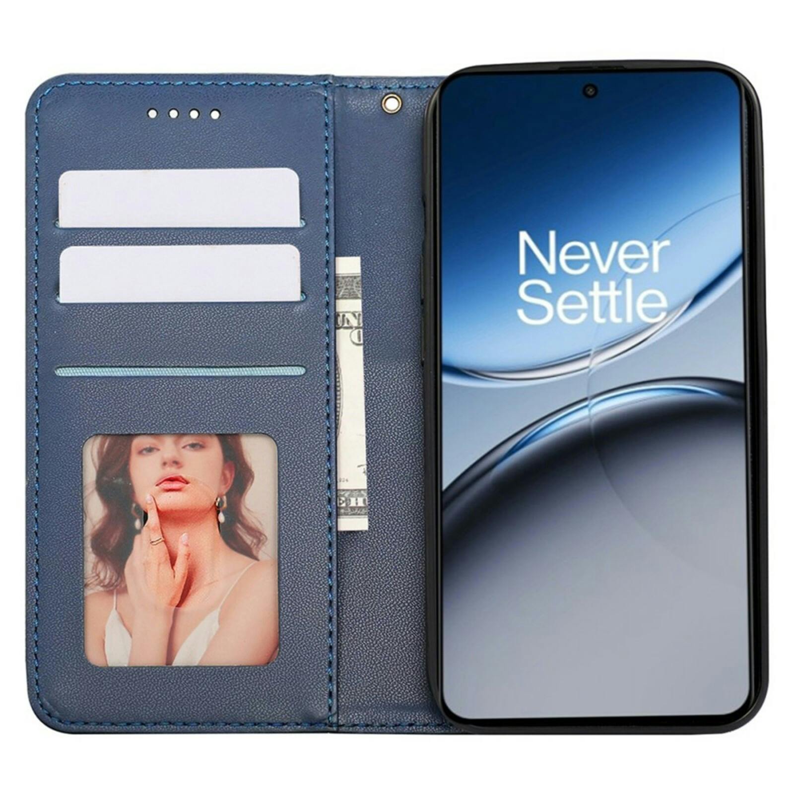 TwoTone OnePlus Nord 4 Slim Magnetic Bookcase Blauw