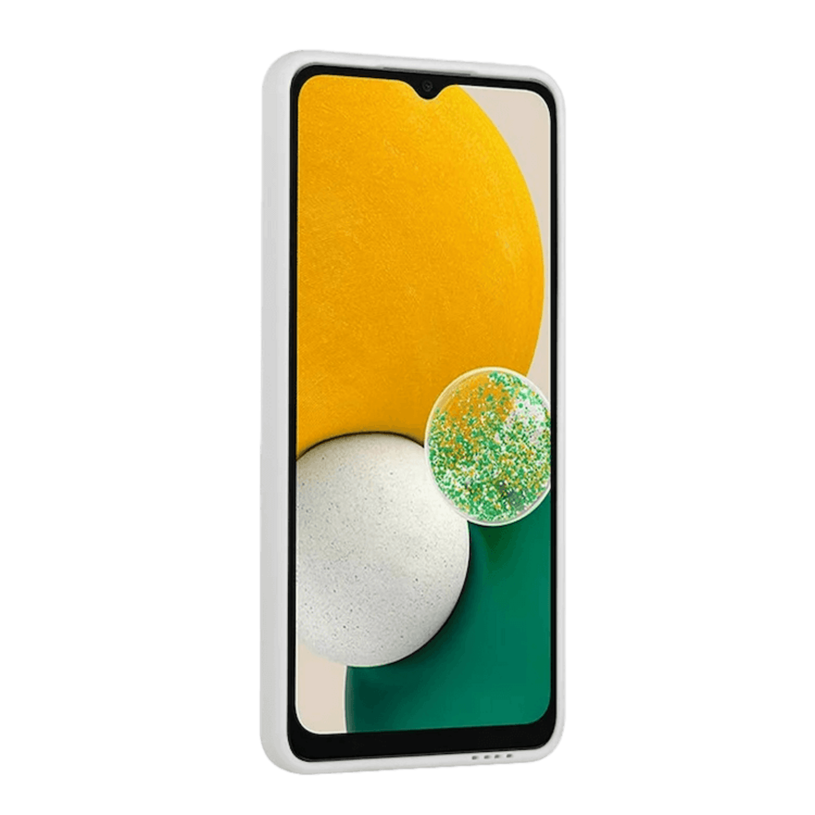 CaseBody Samsung Galaxy A14 Telefoonhoesje met Kaarthouder Wit