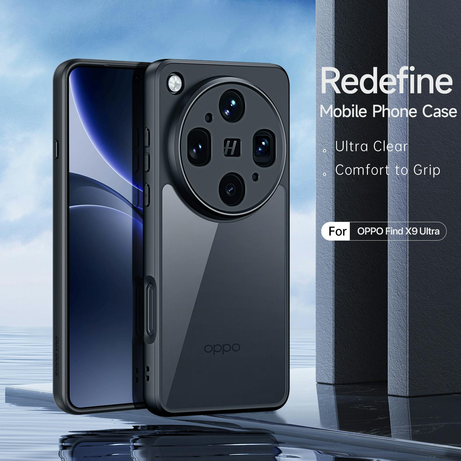 DUX DUCIS OPPO Find X9 Ultra Aimo Series Hoesje Zwart