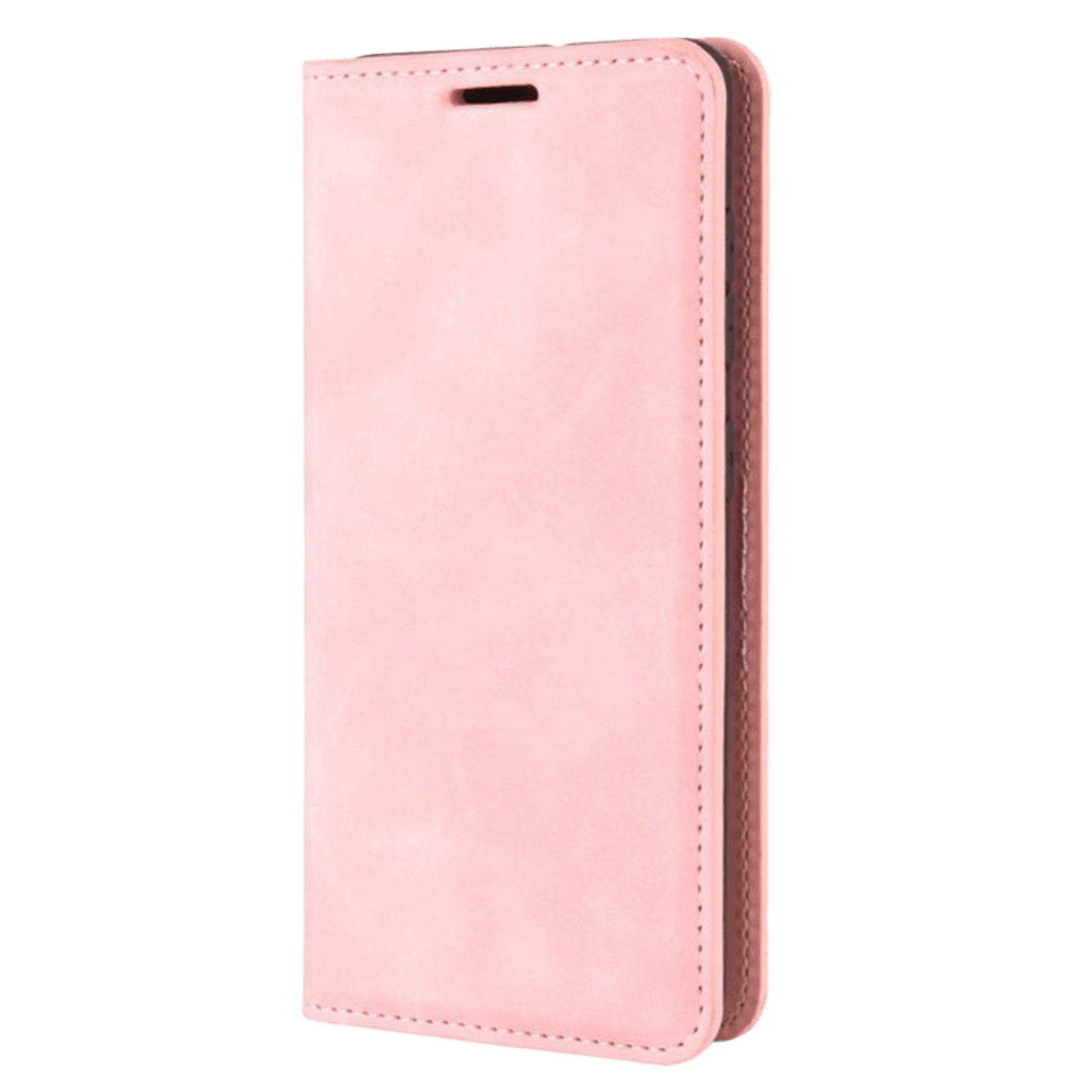 Mocaa Samsung Galaxy A41 Magnetisch Slim Fit Bookcase Hoesje Roze