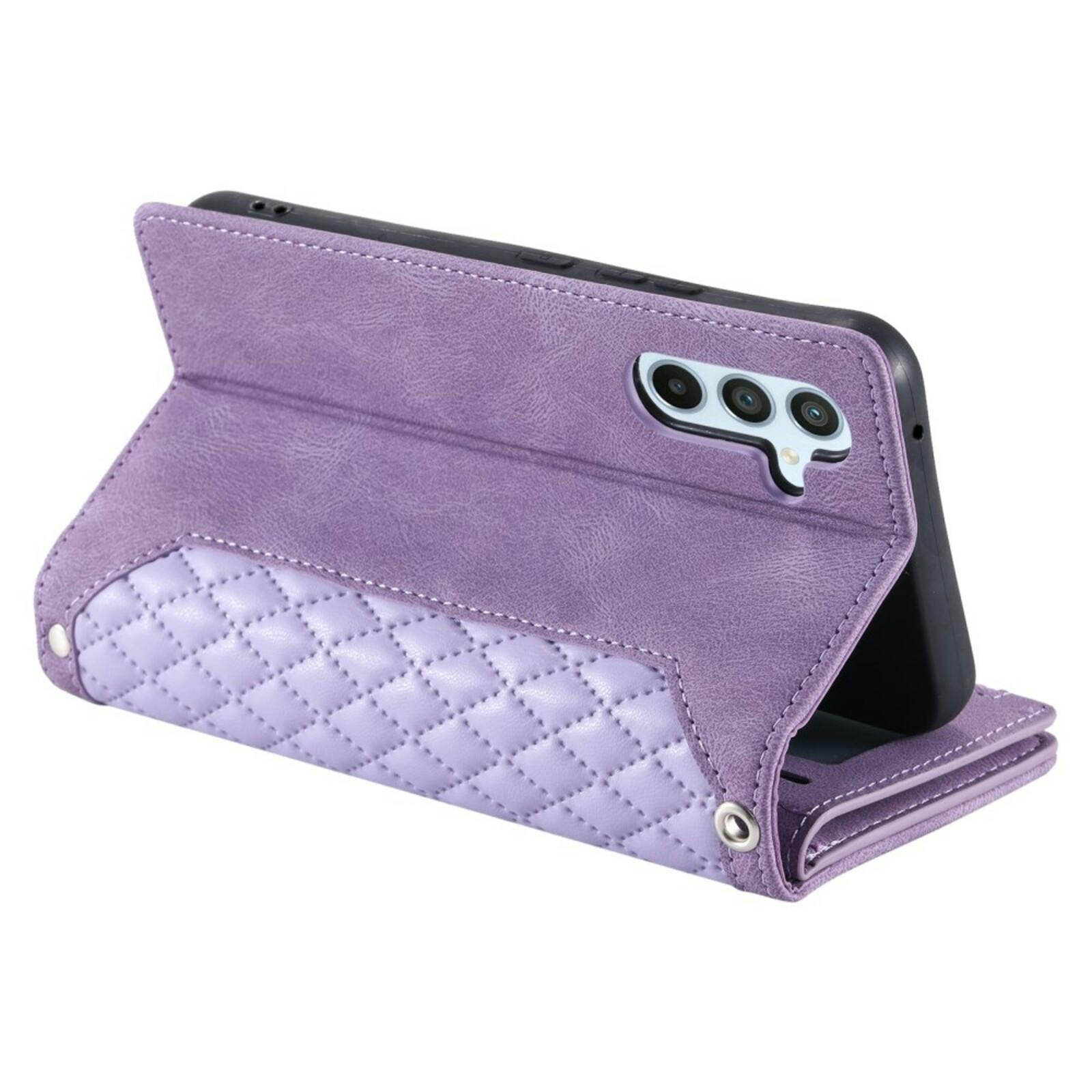 TwoTone Samsung Galaxy S24 FE Wallet Hoesje Paars