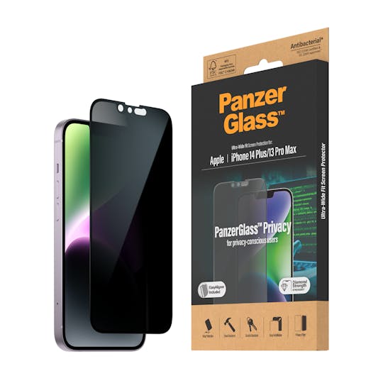 PanzerGlass iPhone 14 Plus Screenprotector Privacy
